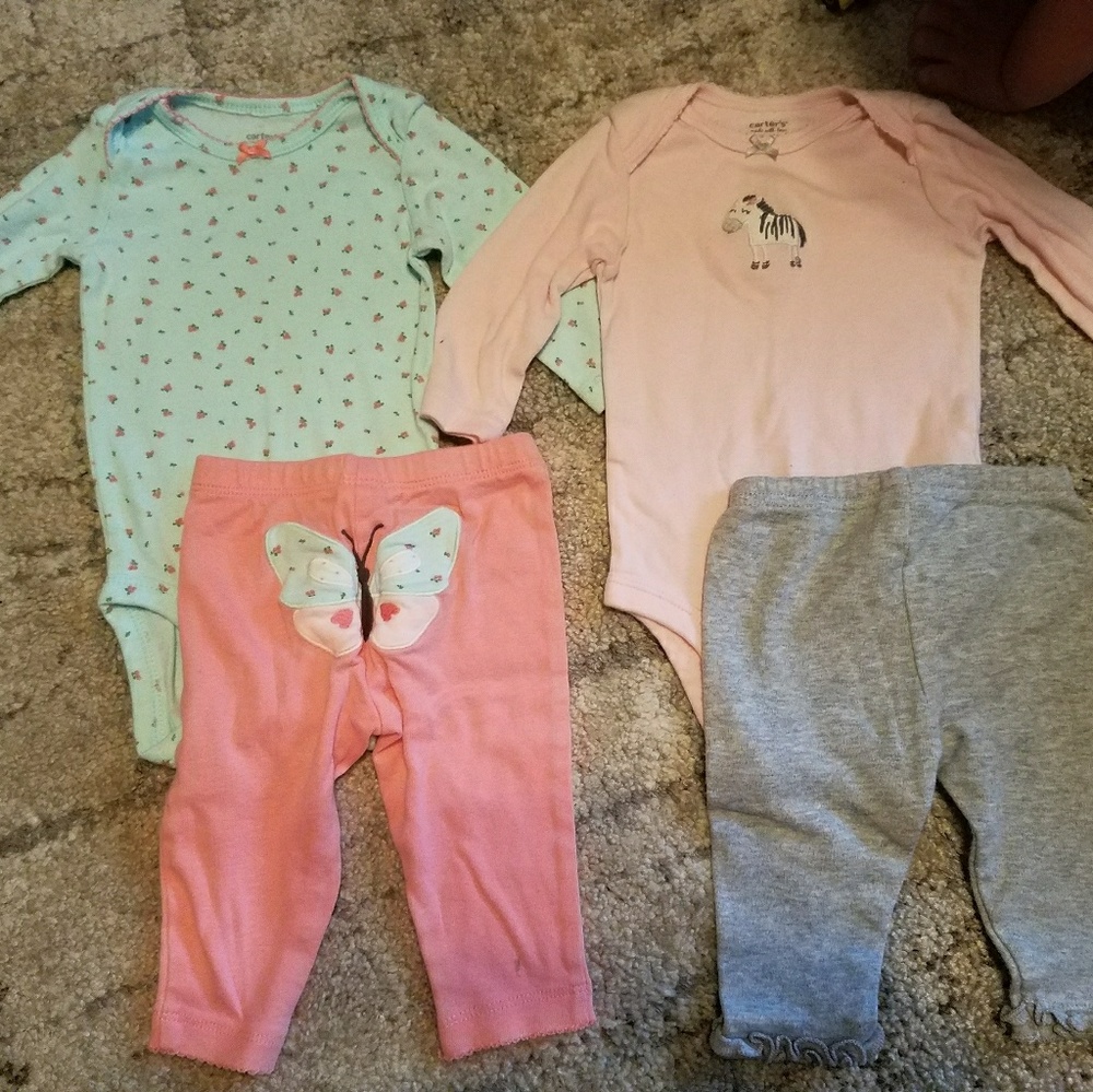 Baby girl 3month clothes bundle
